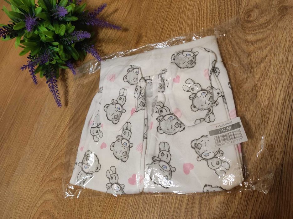 Prześliczne NOWE półśpiochy z misiami-Tiny Totty Teddy-74-też-prezent