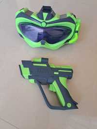 Jogo alien vision - Óculos 3d e pistola