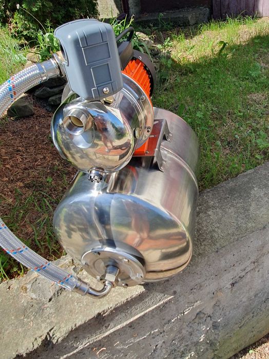 Насосна станція 1,5 kW JY1000 нержавійка бак (ТІЛЬКИ ДОСТАВКА ПОШТОЮ)