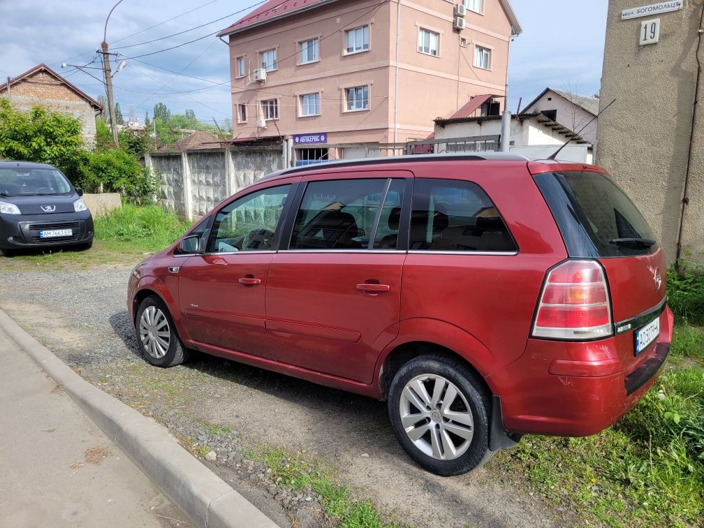 Opel Zafira B 1.6 газ бенз