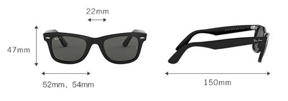 Ray-Ban Wayfarer Sunglasses Black (RB2140)