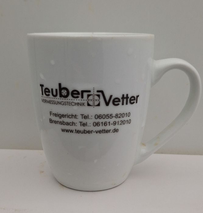 Kubek budowlany biały