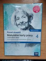 Ponad Słowami Maturalne karty pracy 4