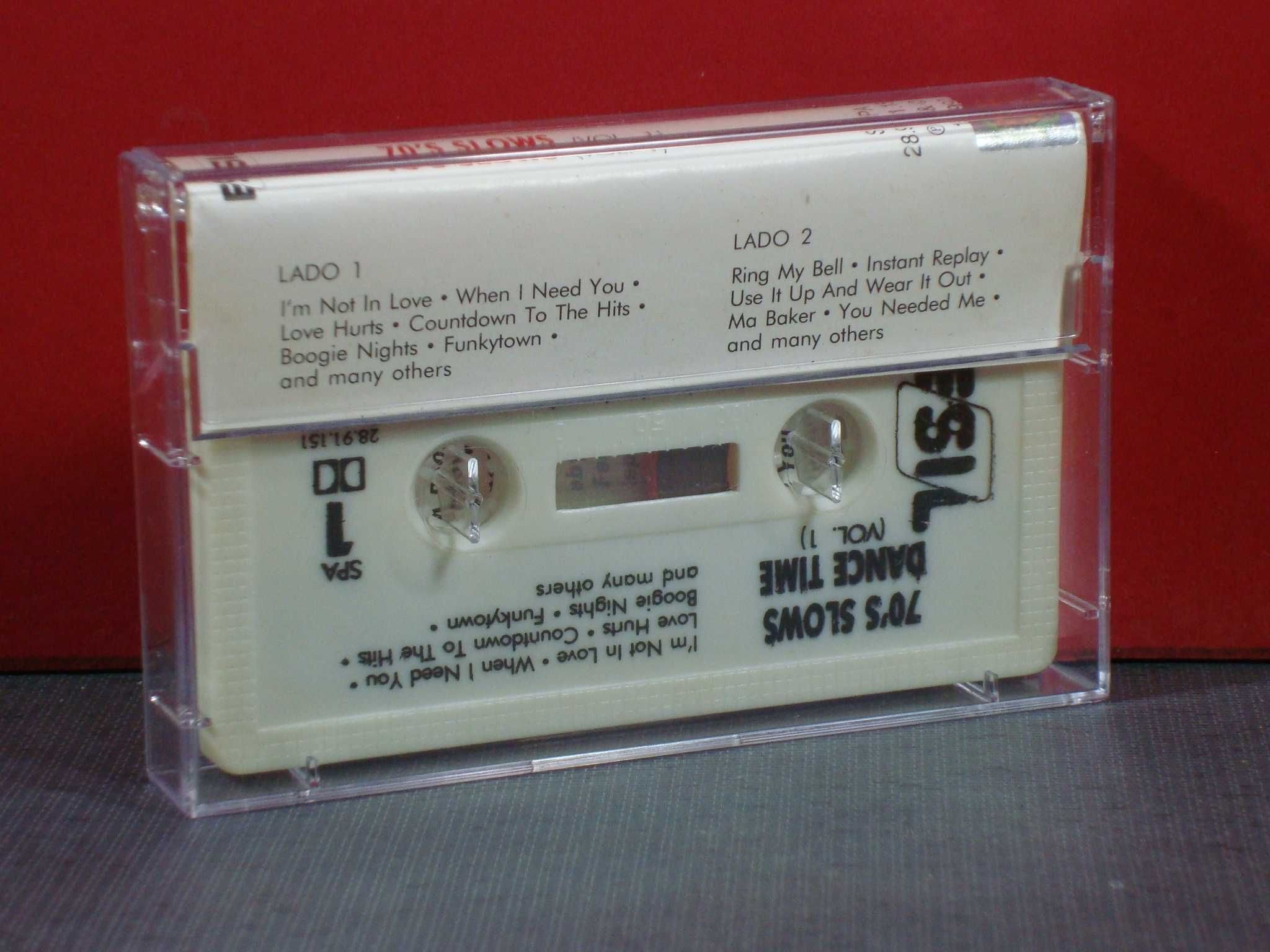 Hit Masters ‎– 70's Slows Vol. 1 / Cassete / NM