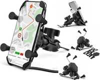 NOWY Uchwyt na Telefon GPS Motocykl Motor Ładowarka 3D USB