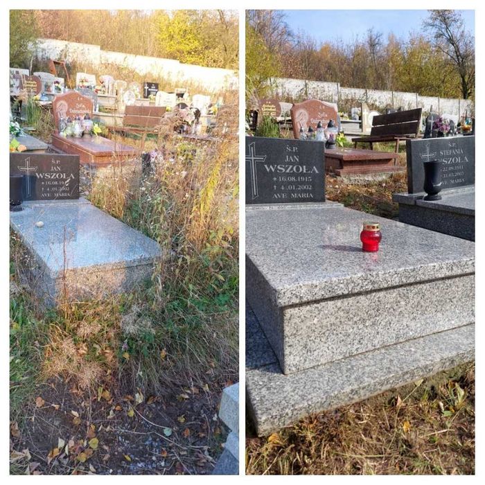 Sprzątanie i opieka nad grobami Wałbrzych i okolica.