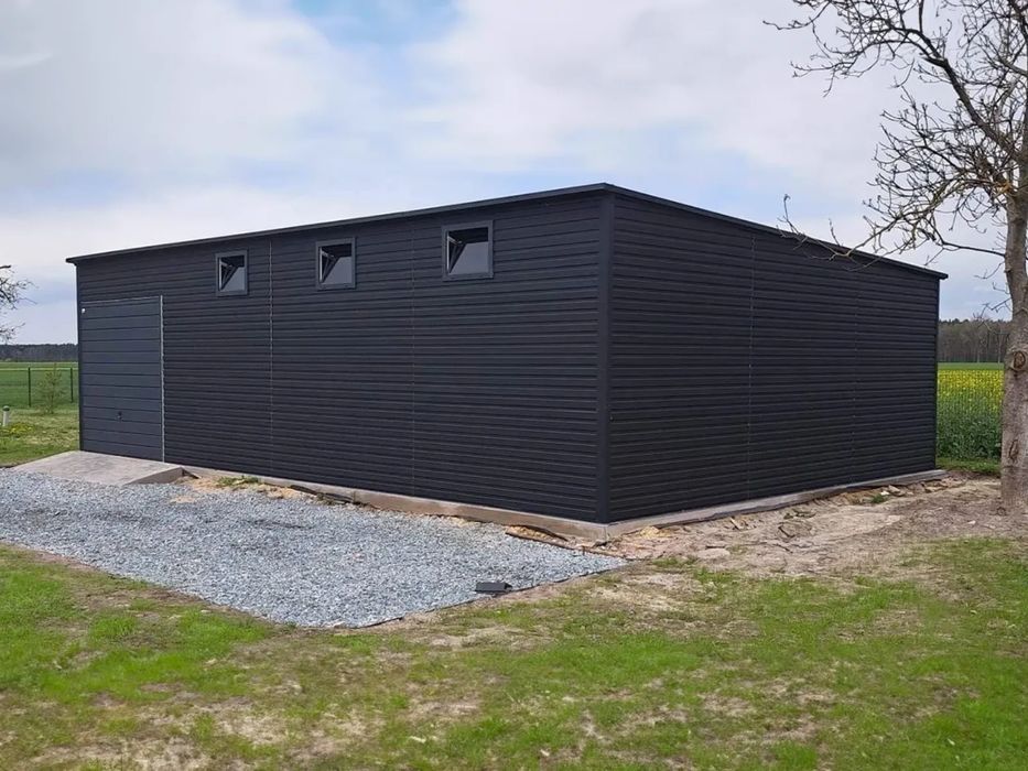 magazyn wiata hala blaszana 12x8 garaż hala