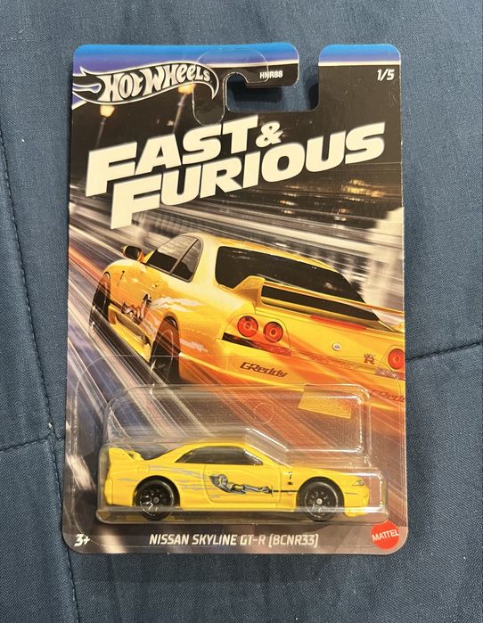 Skyline Gt-r (bcnr33) F&F Hot Wheels