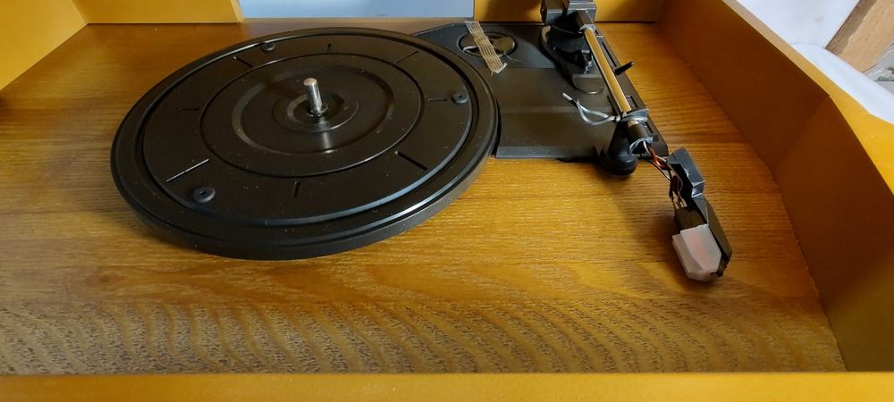 Gramofon drewniany Wieża stereo Retro CD/BT/FM  Auna   G-557