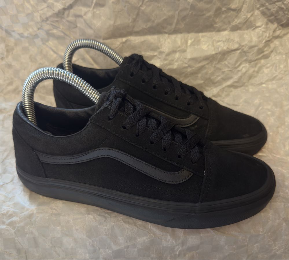 Vans old skool total black 38р