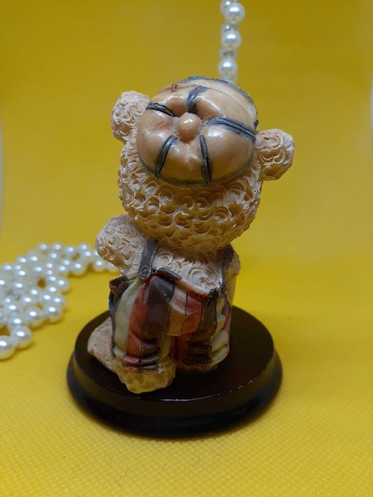 Cappuccino Collectable мишка с бочонком меда детская фигурка для детей