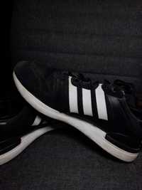 адідас адидас Adidas zx 46 45 розмір чорні спортивні кросівки туфлі