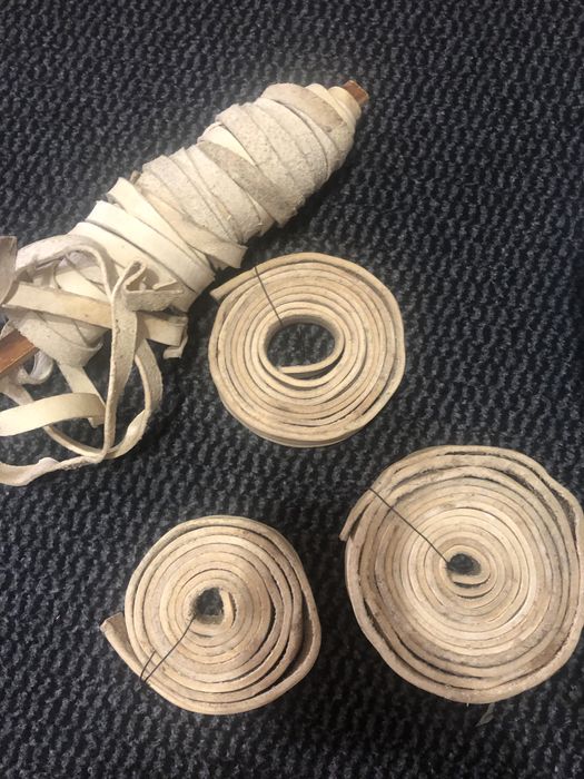 Кожа сыромятая