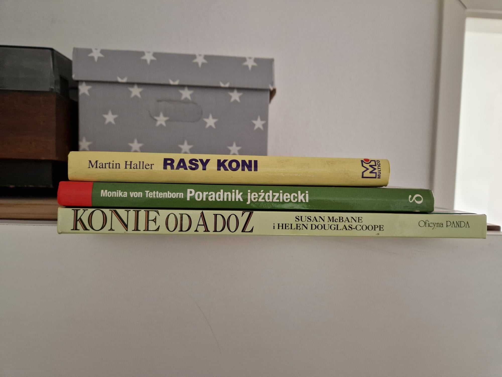 Książki  o koniach 3 szt. konie zestaw albumy poradnik hobby