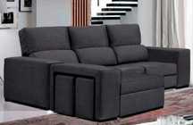 Sofá Chaise Long Reversível Rock (250x175cm)