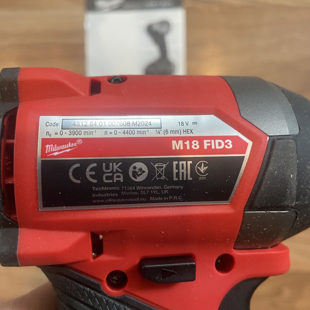 Zakretarka milwaukee M28 FID3 impact nowy
