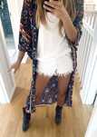 Kimono boho narzutka kaftan szlafroczek warsztaty rozwój