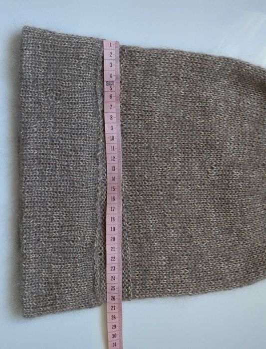 Czapka wełniana 100% wełna klasyczna elegancja