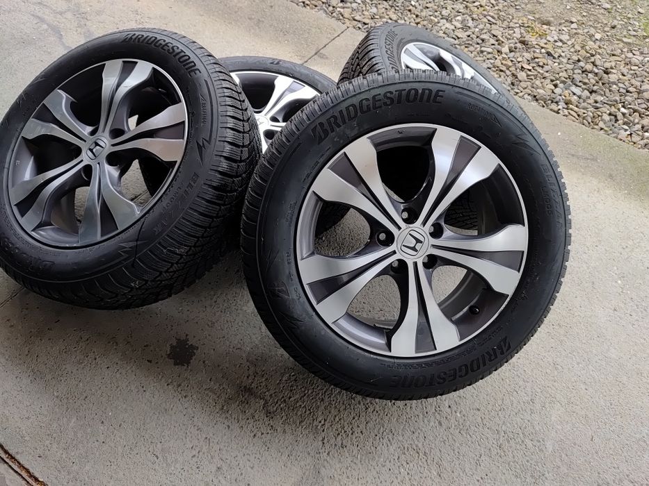 Felgi oryginalne Honda CR-V 5x114,3 18, opony Bridgestone