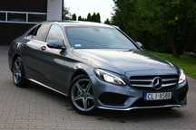 Mercedes-Benz Klasa C C200 4 MATIC 184KM AMG Salon PL Bezwypadkowy 100% Serwis Pewne Auto