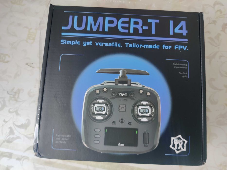 Апаратура Jumper T14 HALL Sensor ELRS 2.4 EdgeTX пульт симулятор FPV