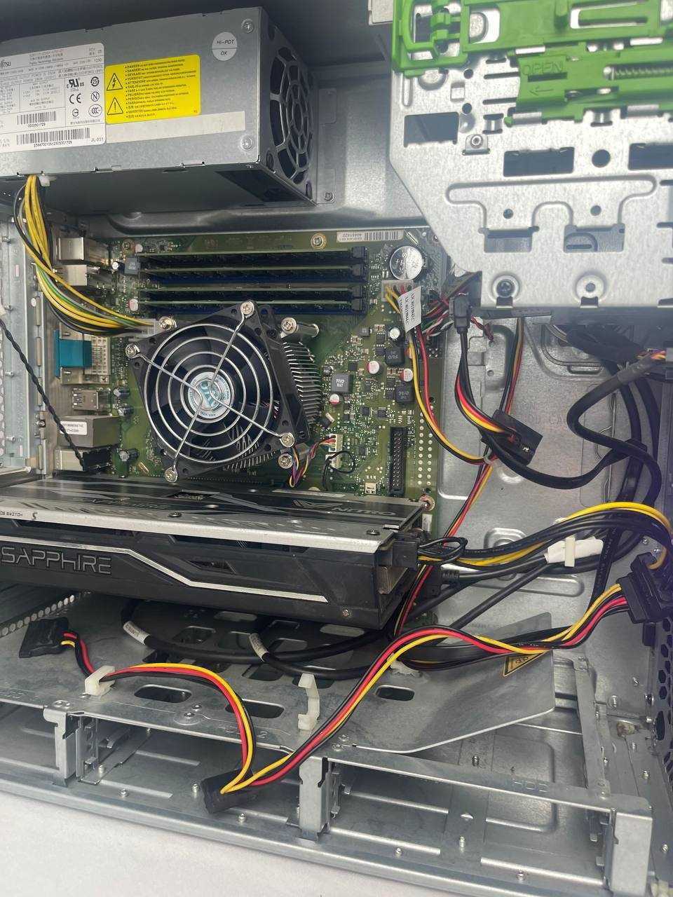 Ігровий ПК RX470 Intel Core i5 6400 4 ядра 16Gb DDR3 120SSD Windows бу