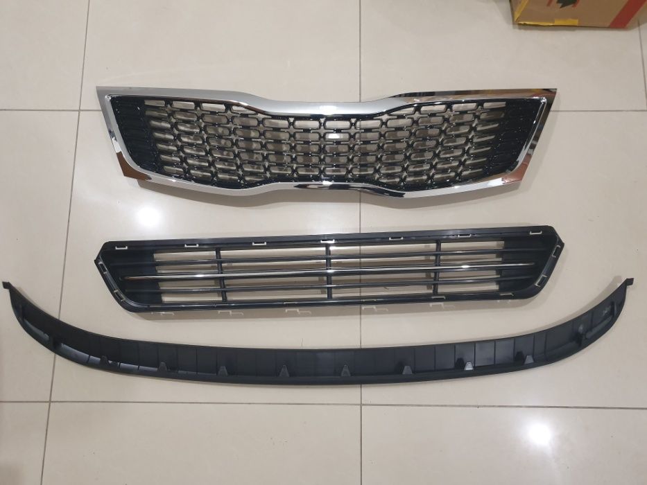 Kia Optima K5 2013-2015 (Кіа Оптіма) бампер передній