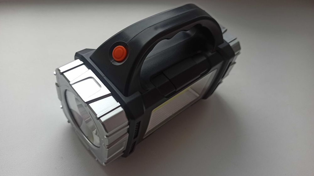 Ліхтар повербанк акумуляторний з сонячною панеллю GL-2289