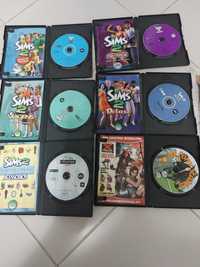 Vendo vários jogos DVD para PC SIMS 2