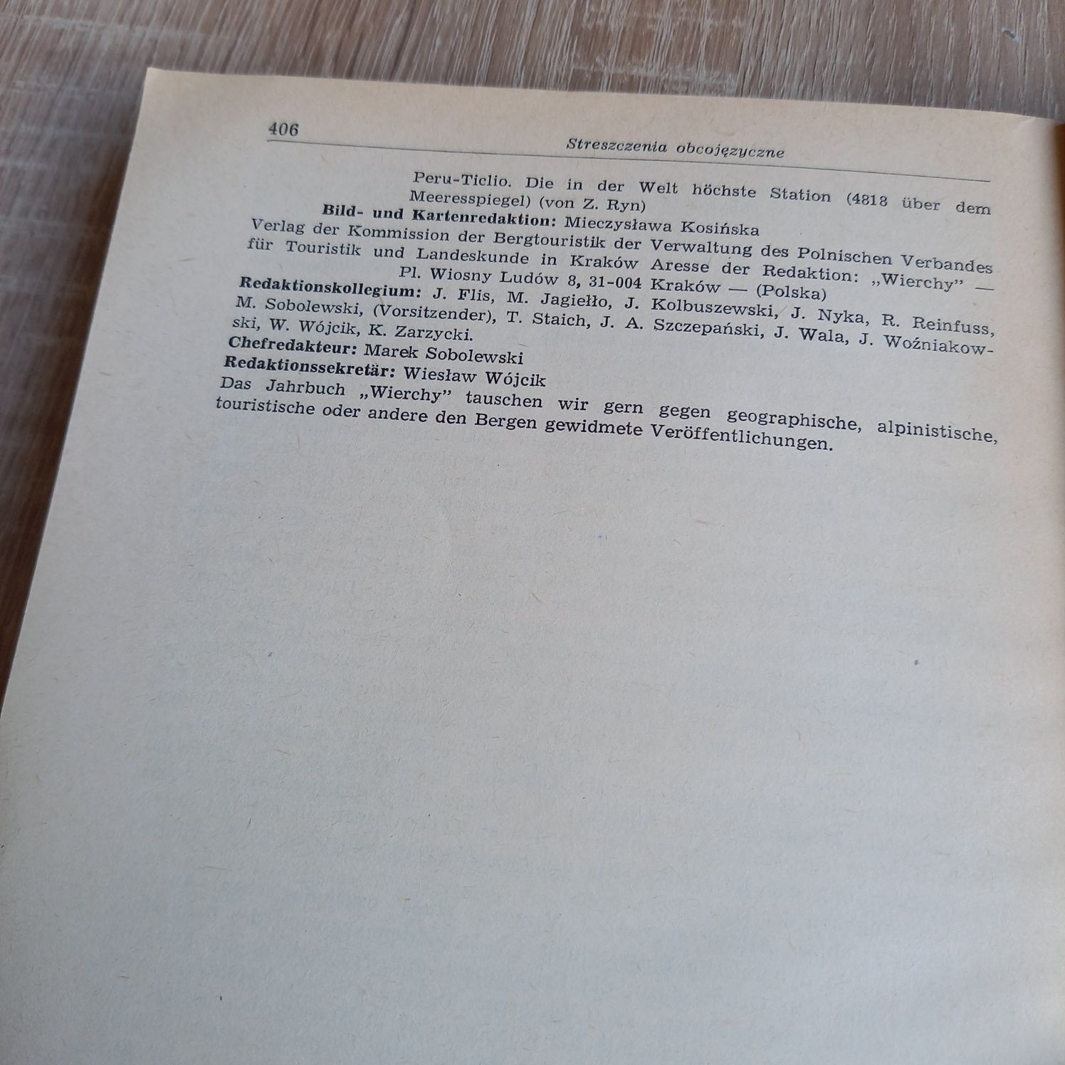 Książka Wierchy Rok czterdziesty szósty 1977