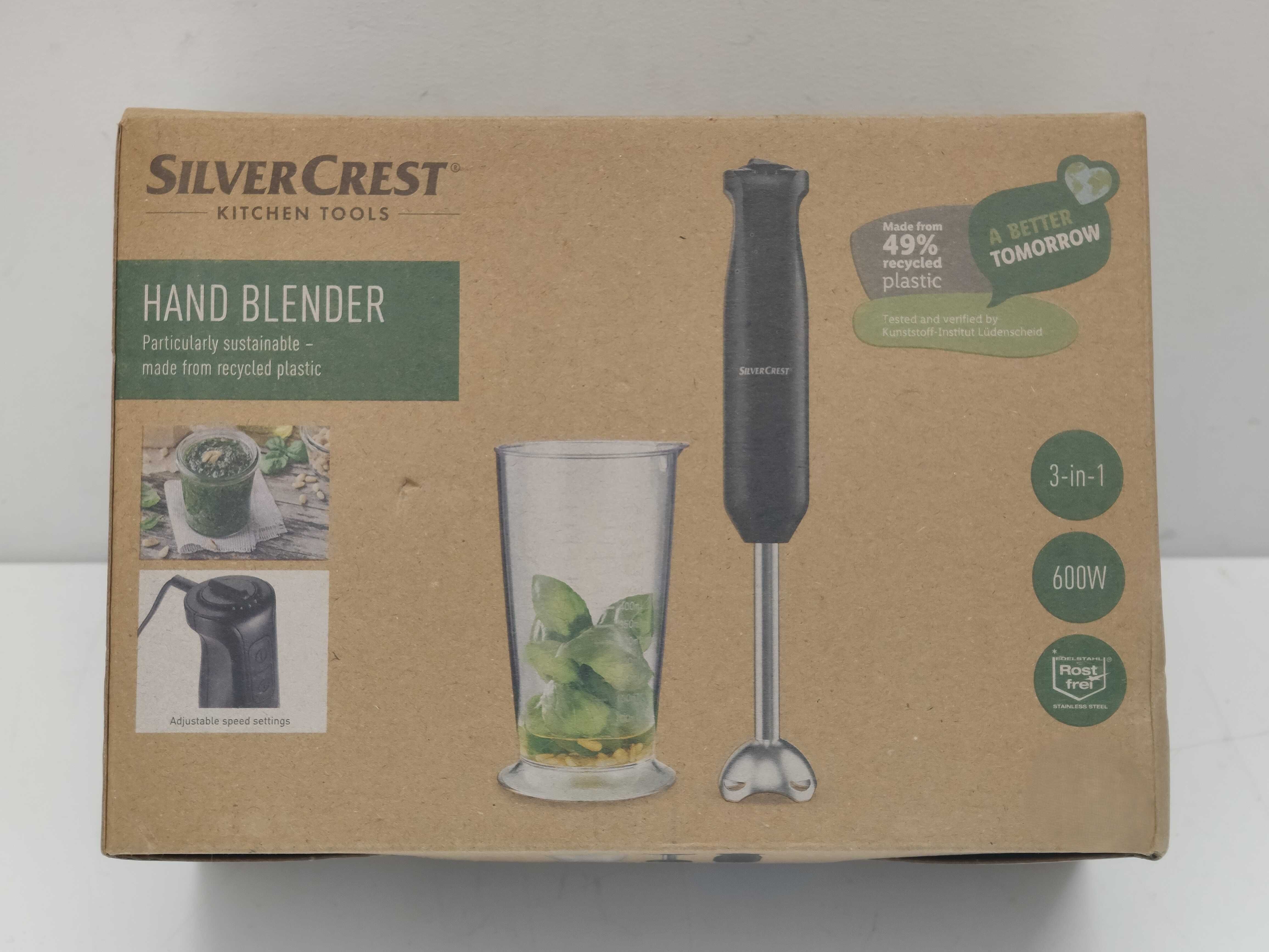 Blender ręczny SilverCrest SSMR 600 A1 600 W czarny