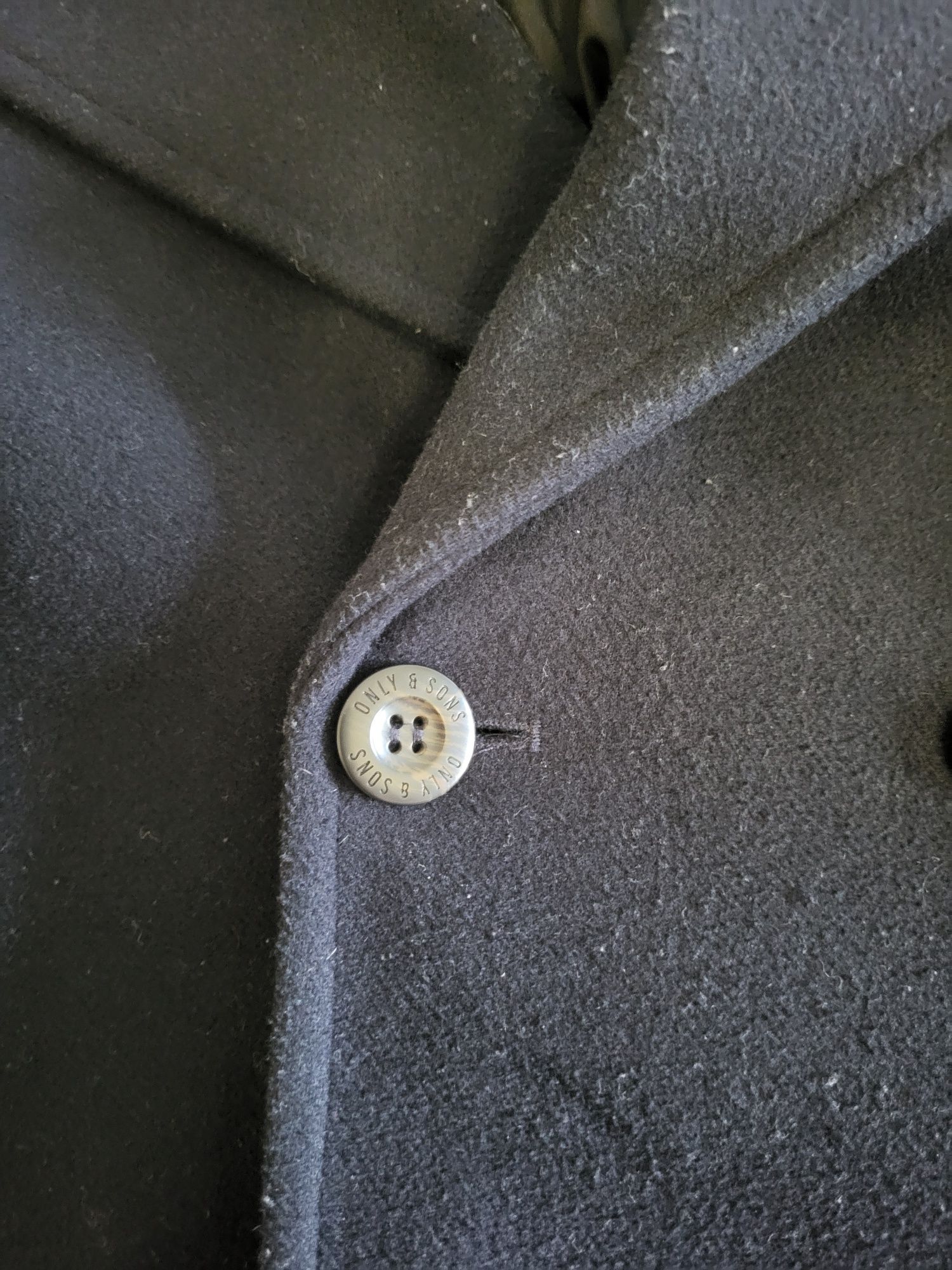 Płaszcz męski Only&Sons navy blue