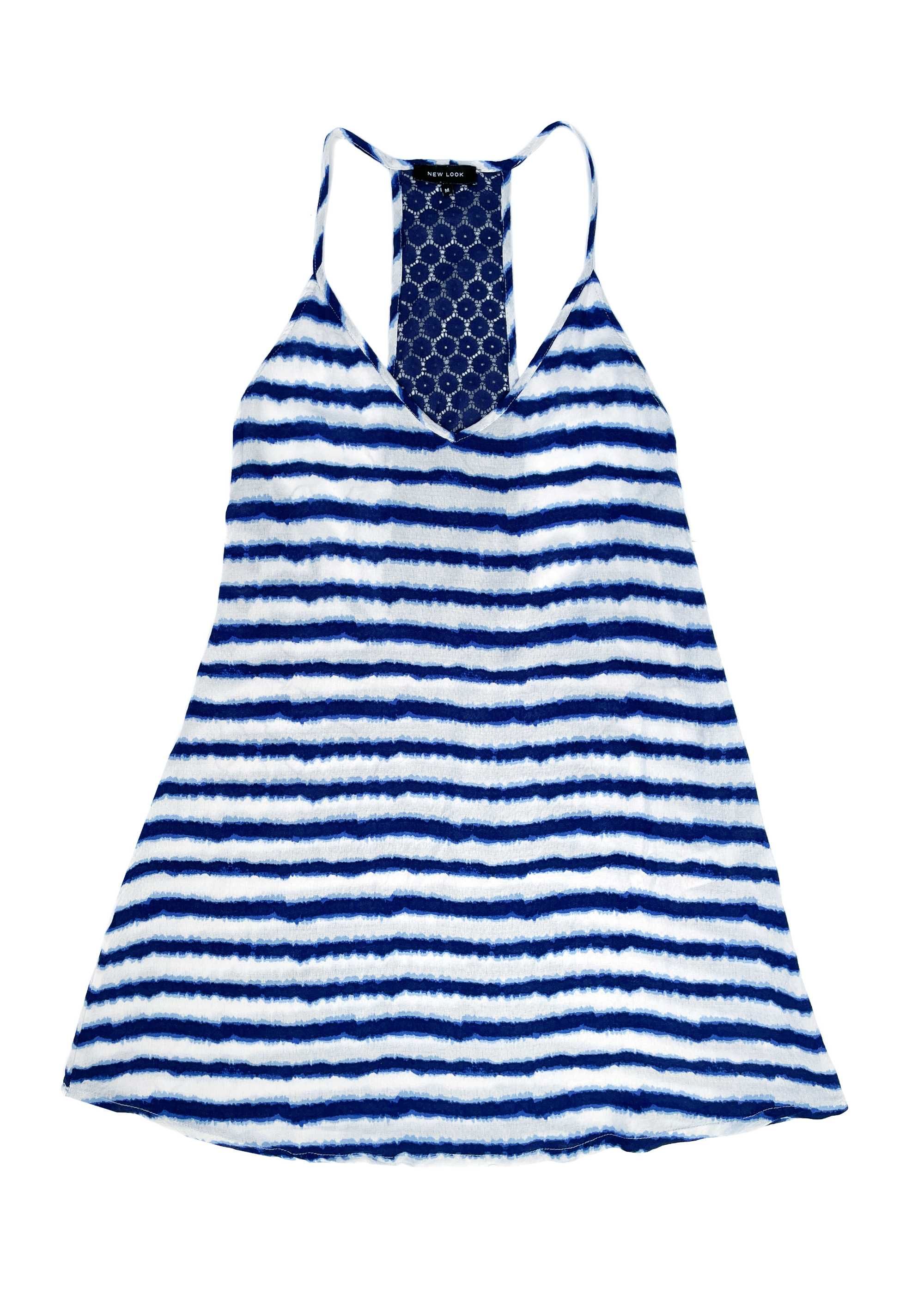 Летнее пляжное платье с открытой спиной New Look, S/M