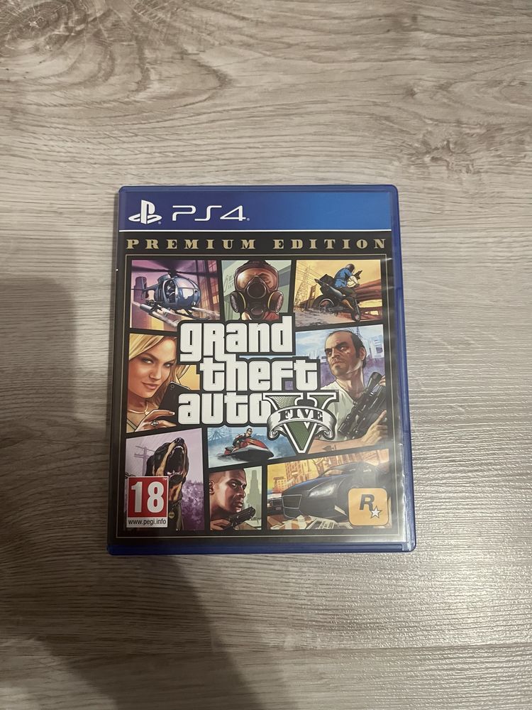 Gta V  ps4 + mapa jak nowa szybka wysyłka