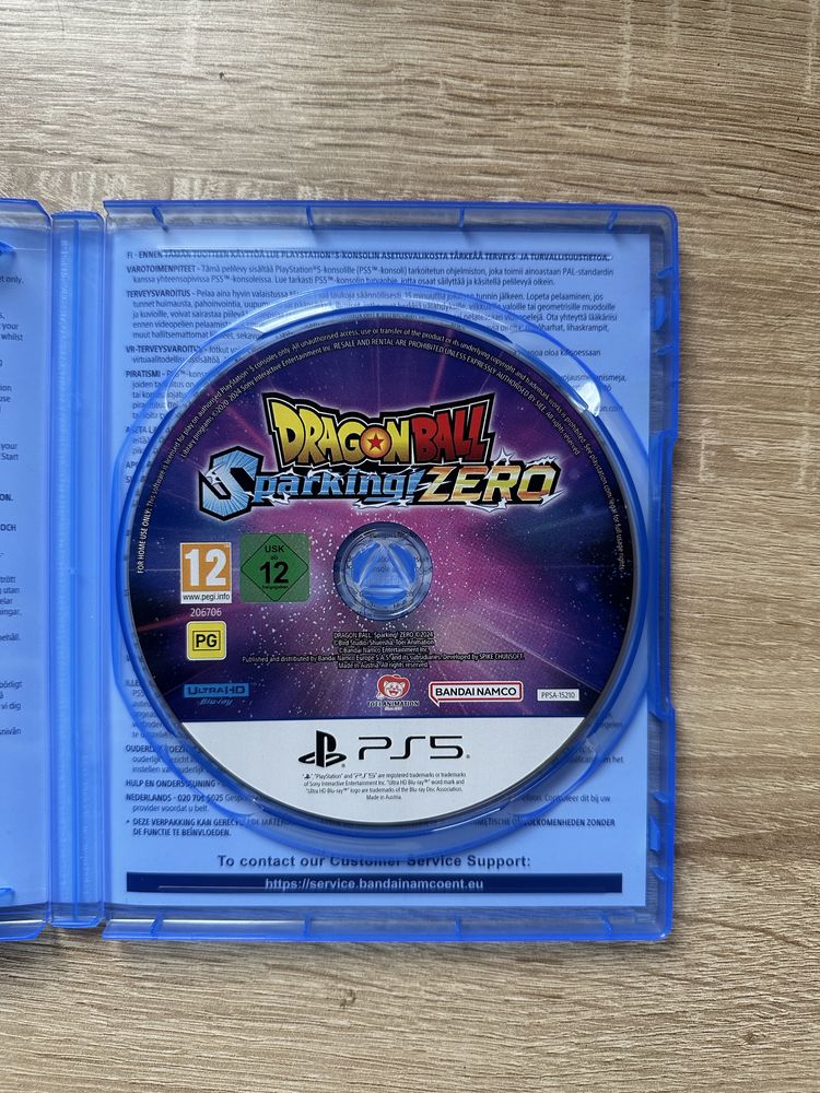 Dragon Ball Sparking Zero PS5