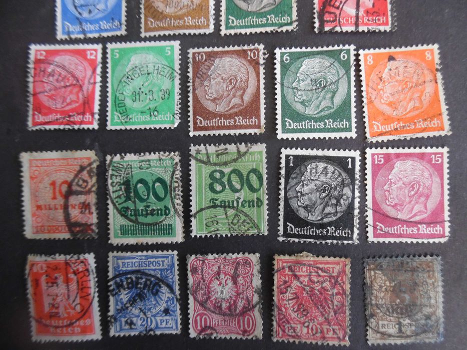 Selos Alemanha Nazi 1939/45- Lote de selos  usados