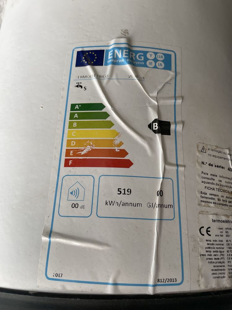 Cilindro/Termoacumulador de 50L