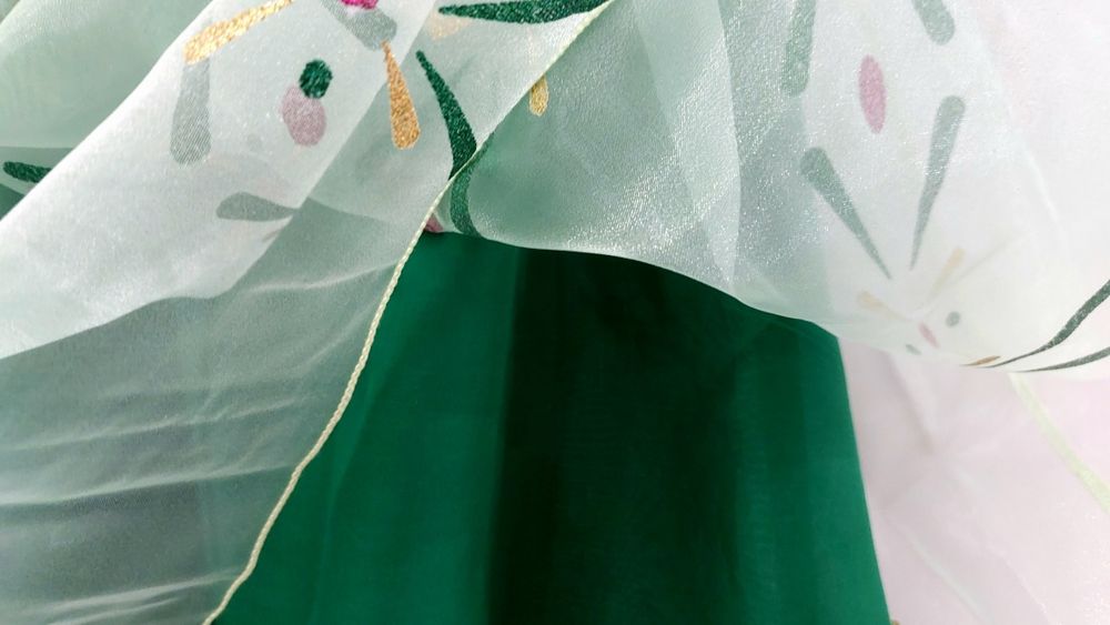 Nowa sukienka strój Anna Kraina Lodu rozmiar uniwersalny około 120 cm