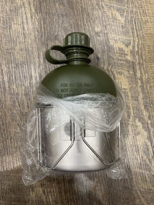 Фляга армійська з котелком