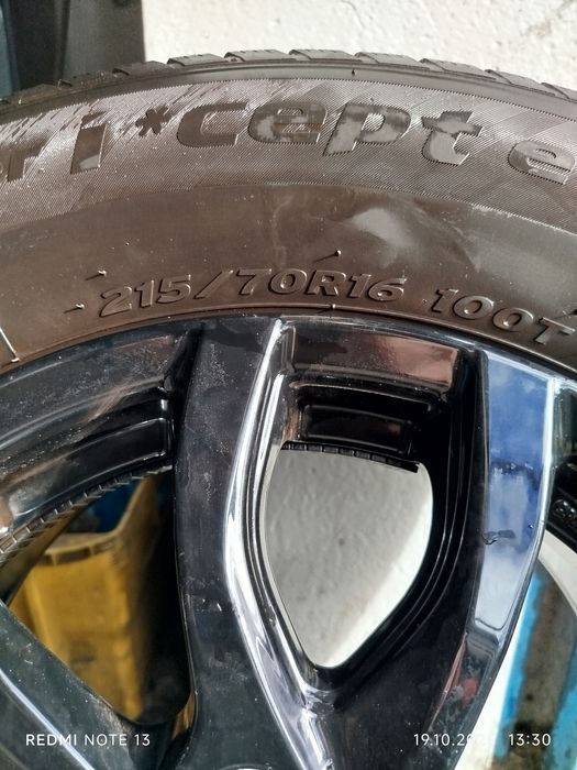 Koła Alu Kia Cee'd Venga 6,5Jx16(5x114,3,ET42)+Opony Hankook 215/70/16