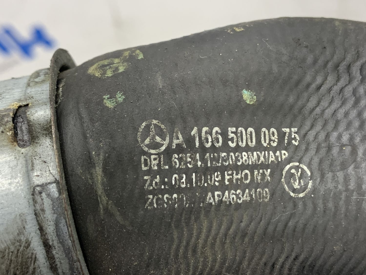 Патрубок радиатора A1665000975 для Mercedes Benz X166 GL-Klasse GL 201