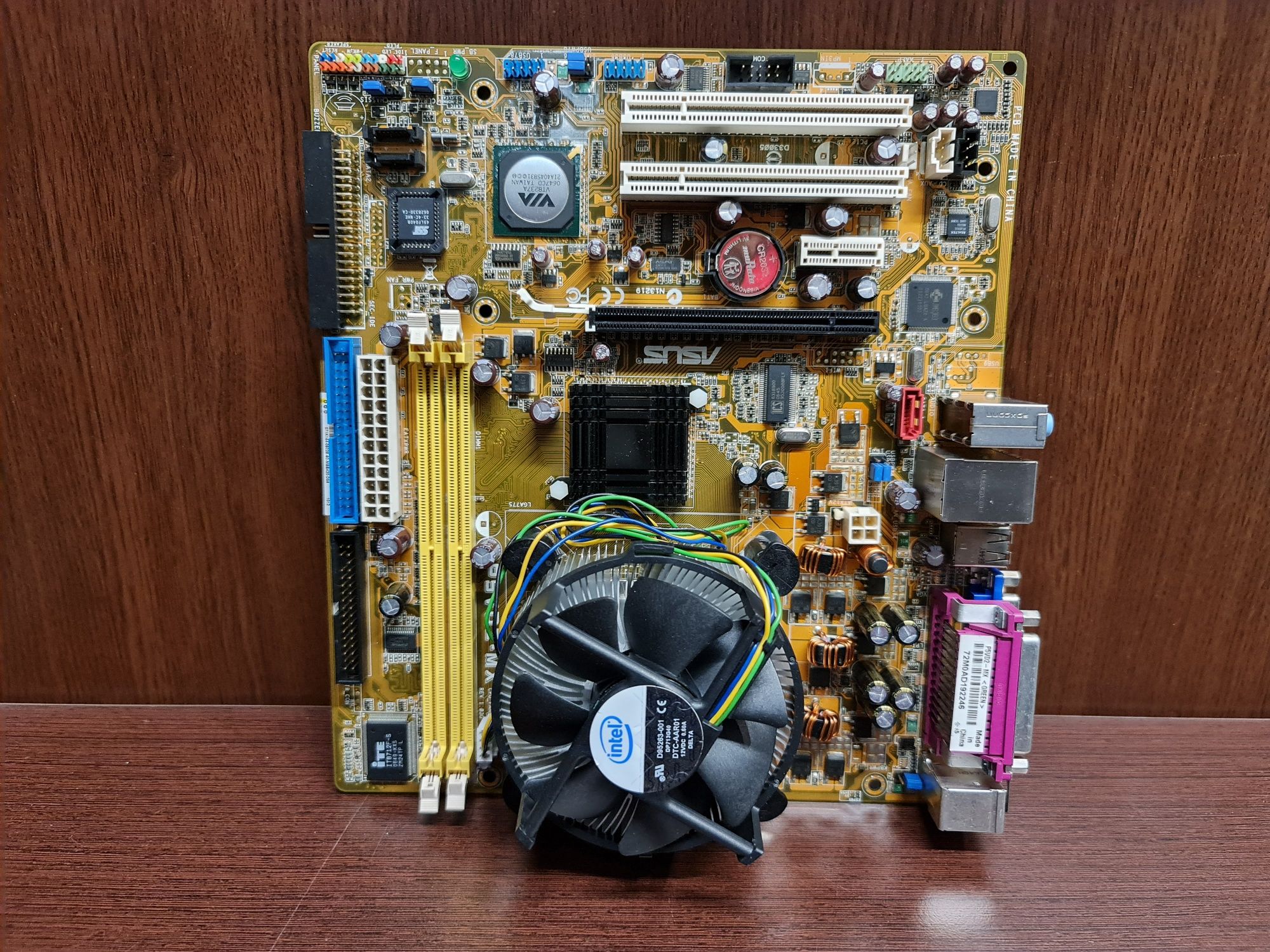 płyta P5VD2-MX + 1,5GB RAM + E4400+ CHŁODZENIE + GRAFIKA P1310