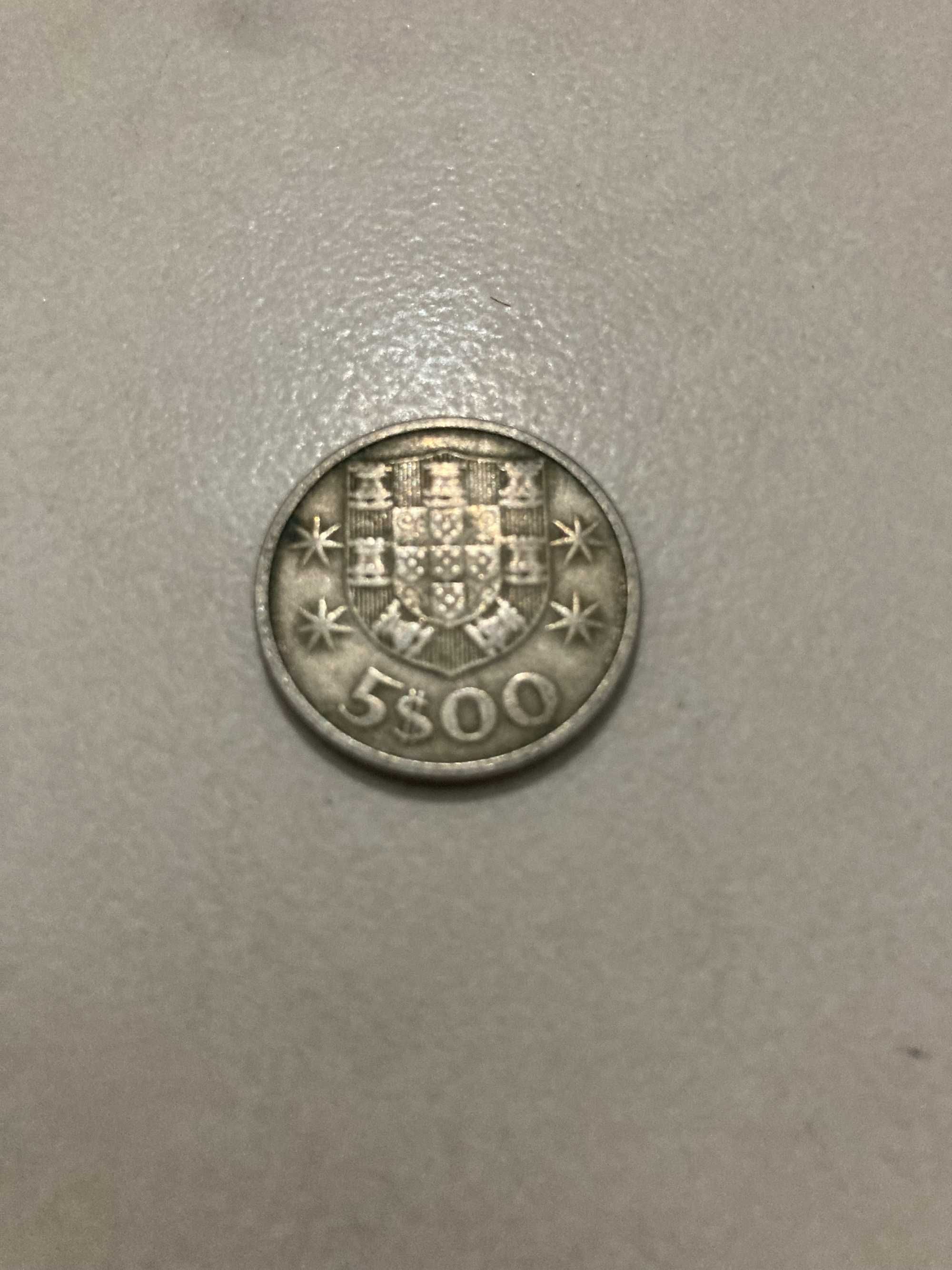 5 escudos de 1964