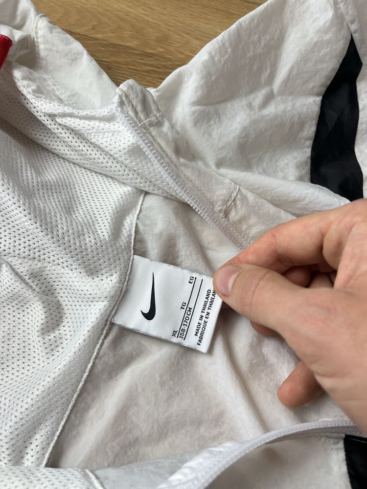 Nike Big Swoosh Kurtka Wiatrówka Anorak Drill Rap Streetwear