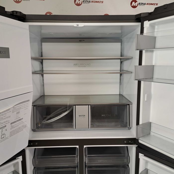 Lodówka Haier HCR7918EIMB [12mscy-gwar] Klasa E/NF/600l/177,5cm wys