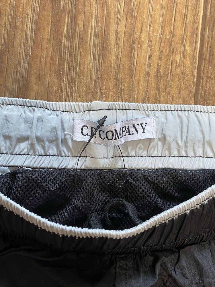 Чорні Нейлонові Шорти Cp Company