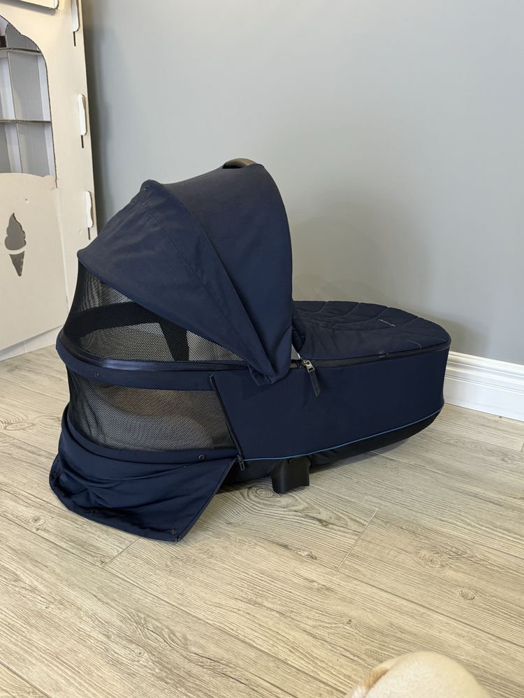 Люлька Cybex Priam nautical blue navy midnight синя