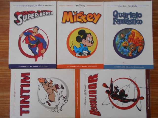Livros « Os Clássicos da Banda Desenhada » Tenho colecção completa.