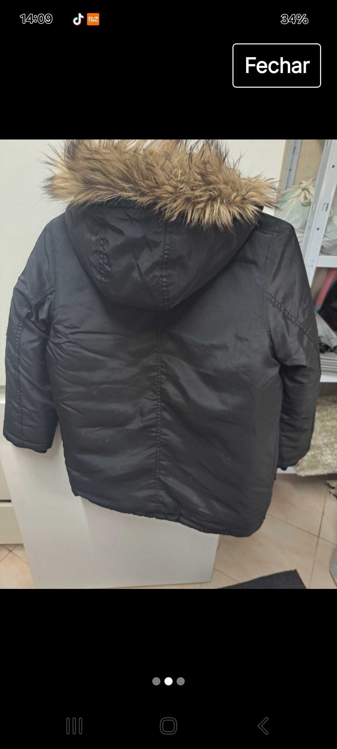 Blusão Preto de Criança