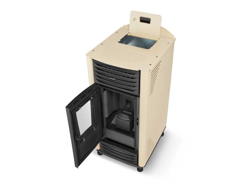 Piec Kominek na pellet powietrzny HELENA 8KW ECODESIGN A++